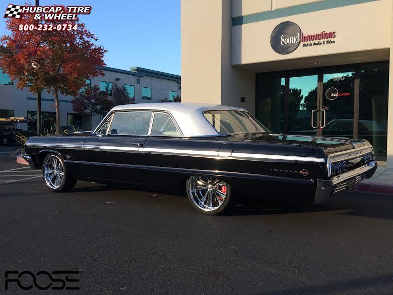 vehicle gallery/1964 chevrolet impala foose knuckle f237 20X0  Polished wheels and rims